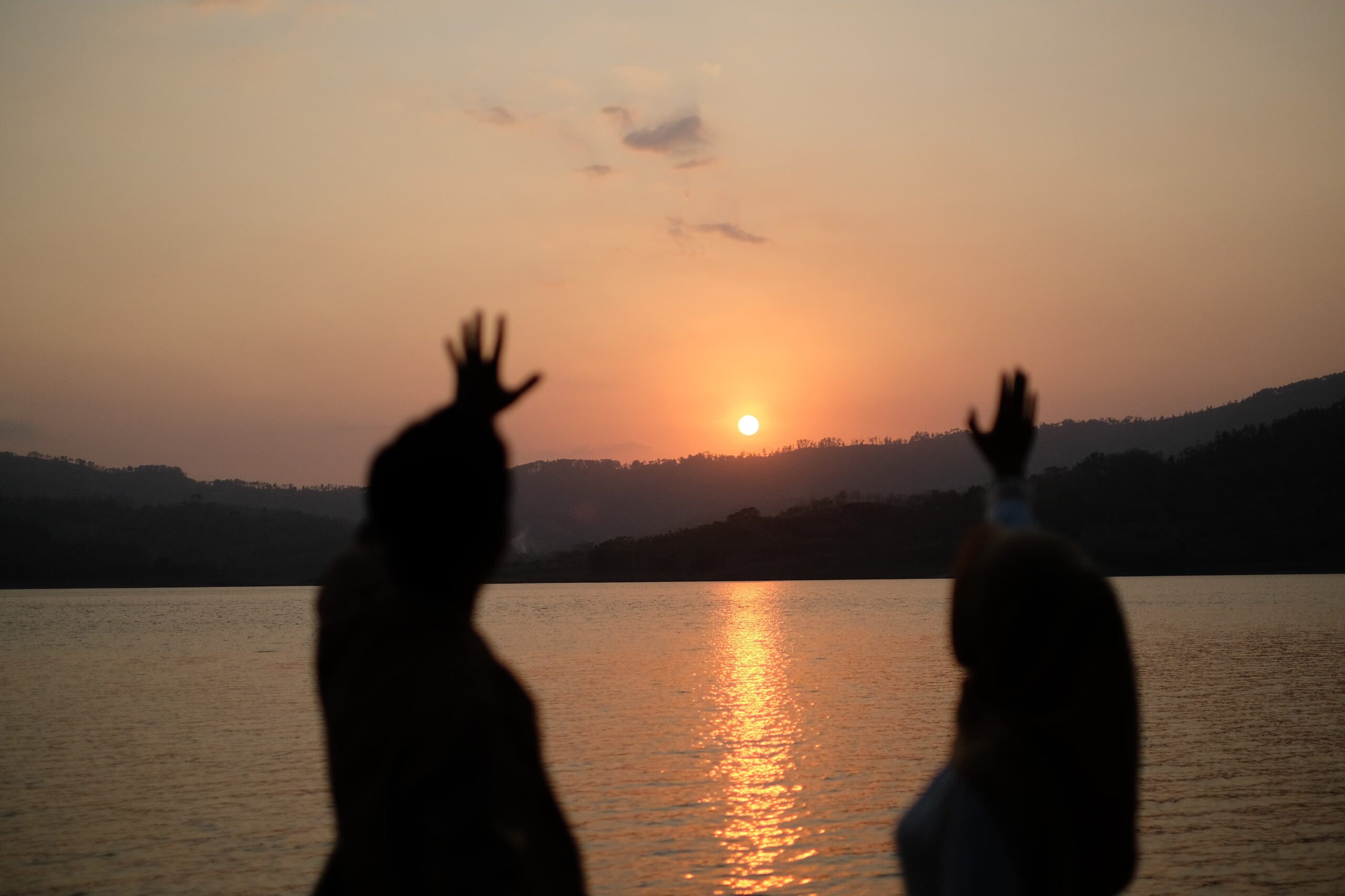 Indahnya Sunset di Waduk Wonorejo, Tulungagung Bikin Jatuh Hati