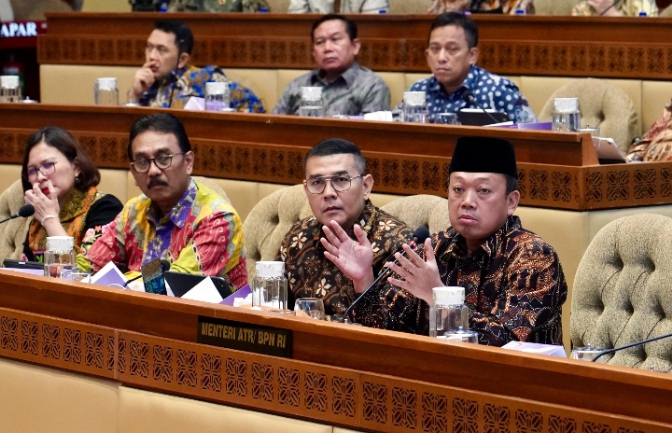 Guna Mendukung Investasi, Menteri Nusron akan Siapkan PP tentang Rencana Tata Ruang Wilayah Nasional