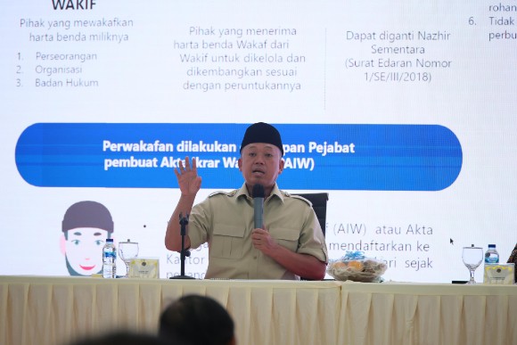 Berikan Kepastian Hukum terhadap Tanah Wakaf dan Rumah Ibadah, Menteri Nusron: Kita Akan Lakukan Percepatan di Tahun 2025